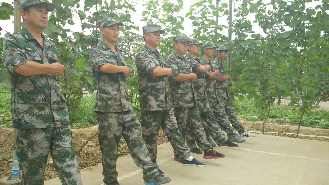 長征駕校教練員軍訓(xùn)活動