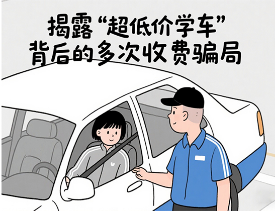警惕！暑期學(xué)車(chē)一 “低價(jià)陷阱”